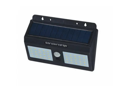 Aplique solar a muro