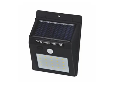 Aplique solar a muro