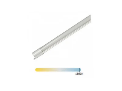 tubo led integrado redondo empavonado