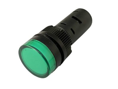LUZ PILOTO LED 16MM 230V VERDE