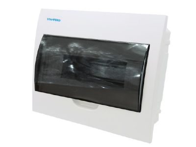 LINEA ESSENTIAL TABLERO EMBUTIDO LIBRE DE HALOGENOS 12 MODULOS IP41 IK 08 BLANCO