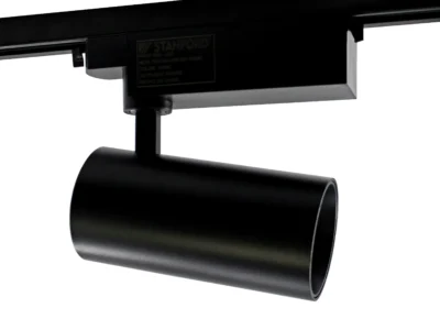 FOCO RIEL MONOFASICO PRO 30W NEGRO 3000K