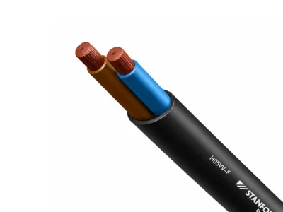 CABLE MULTICONDUCTOR H05VV-F 2X0.75MM2 70°C 450/750V CU/PVC/PVC NEGRO CARRETE