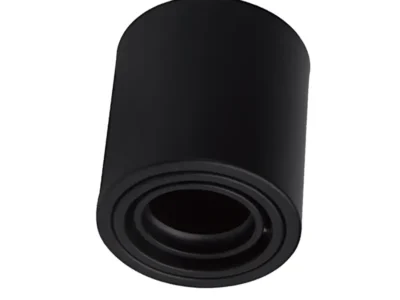 FOCO TECHO SOBREPUESTO GU10 NEGRO