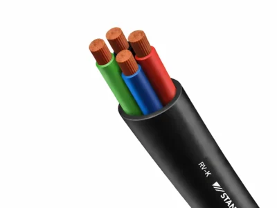 CABLE MULTICONDUCTOR RV-K 4X1.5MM2 90°C 0.6/1KV CU/XLPE/PVC NEGRO CARRETE