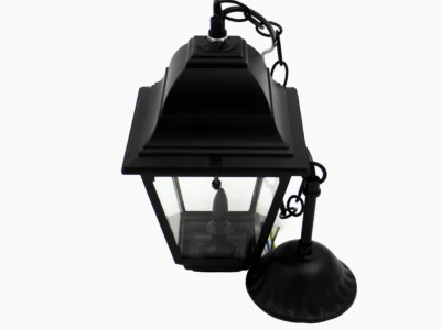 FAROL EXTERIOR COLGANTE 4 CARAS E27 60W NEGRO